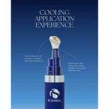 GeneXC Firming Eye Gel cooling applicator tip close-up