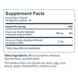 Biosil Advanced Collagen Generator Supplement Facts ch-OSA panel