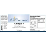 Catalyst-7 Supplement Facts digestive enzymes herbal base panel