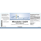 Energetix MicroActive CoQ10 - 60 Capsules