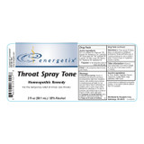 Energetix Throat Spray Tone - 59.1 Milliliters
