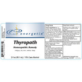 Thyropath Drug Facts fatigue dry skin restless sleep panel