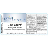 Tox-Chord Drug Facts cough headaches skin eruptions nausea panel