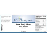 Energetix Pure Body Clear - 180 Capsules