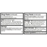 HPTP Drug Facts uses warnings directions panel