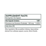 Thorne Chromium Picolinate - 60 Capsules THR55024 20