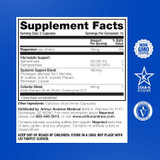 Neprinol AFD 150 capsules Supplement Facts enzyme blend panel