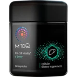 MitoQ +liver cell vitality 60 capsules black bottle