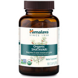 Himalaya Organic Shatavari 60 caplets brown bottle