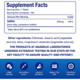 Anabolic Laboratories Natural Iodine From Kelp - 100 Tablets
