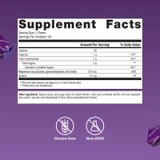 MagActive Chew 60 count Supplement Facts magnesium glycinate panel