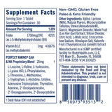 Methyl B12 Folate Supplement Facts methylcobalamin folate panel