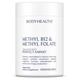 BodyHealth Methyl B12 and Folate 30 dissolvable tablets white bottle