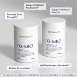 BodyHealth D3 + MK7 - 60 Softgels BDHL35095 28.95