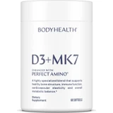BodyHealth D3+MK7 enhanced with Perfect Amino 60 softgel bottle