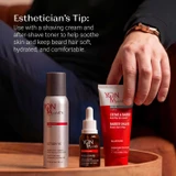 Yon-Ka for Men lotion beard oil shaving cream tray esthetician tip