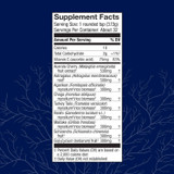 Immune Powder Supplement Facts acerola astragalus mushroom blend panel