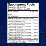 Stamets 7 Powder 100 g Supplement Facts seven species blend panel