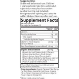 Kids Cough Mucus Immune Supplement Facts ivy leaf zinc vitamin C panel