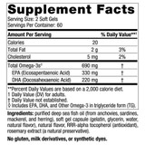 Nordic Naturals Omega-3, Formerly Arctic Omega (Lemon) NDNA-OML 18.99