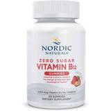 Nordic Naturals Zero Sugar Vitamin B12 passion fruit 30 gummies bottle