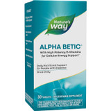 Nature's Way alpha betic Multivitamin Energy Support 30 tablets carton