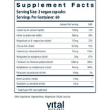 Vital Nutrients Multi-Minerals Citrate/Malate Formula (No Copper or Iron) - 120 Capsules