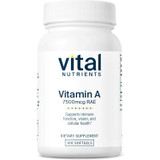 Vital Nutrients Vitamin A 7500mcg RAE - 100 Softgels