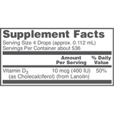 Protocol Liquid Vitamin D3 - 2 Ounces