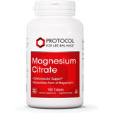 Protocol Magnesium Citrate Tablets - 100 Tablets