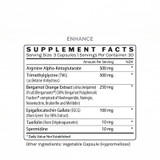 InfiniWell Enhance supplement facts panel