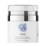 InfiniWell TRIO peptide serum 30 ml airless pump bottle front view