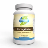 Priority One Bio Vegetarian 180 tablets bottle front label