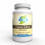 Priority One Lithium Organic/Priority 5mg 100 vegetarian capsules bottle front label