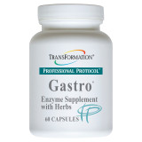 Transformation Enzymes Gastro 60 vegetarian capsules bottle front label