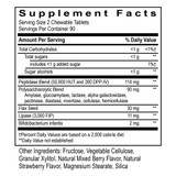 Transformation Enzymes Kidz Digest Chewable supplement facts panel