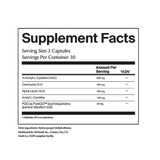 WeNatal Egg Quality + supplement facts panel