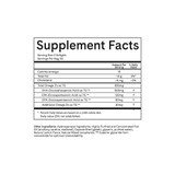 WeNatal Omega DHA+ supplement facts panel