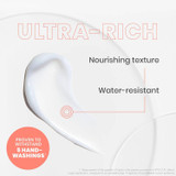 Ultra-rich hand cream texture swatch