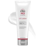 EltaMD UV Lotion tube with lotion swatch