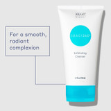 Obagi360 Exfoliating Cleanser tube, for a smooth radiant complexion text