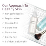 epionce approach to healthy skin checklist with Balancing Toner and brush