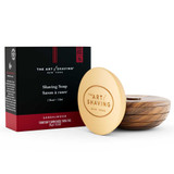 The Art of Shaving Sandalwood Shaving Soap box with wooden bowl