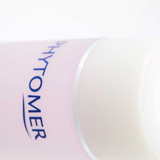 Close-up of Phytomer Rosee Visage bottle lying on its side