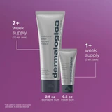 Dermalogica MultiVitamin Power Recovery Masque 2.5 oz and 0.5 oz travel size comparison