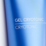 Close-up of the Gel Cryotonic tube label