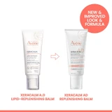 XeraCalm A.D. Lipid-Replenishing Balm tube and new XeraCalm AD Replenishing Balm tube