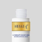 Close-up of Obagi-C Fx C-Therapy Night Cream bottle label