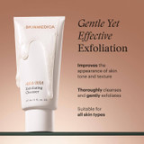 AHA/BHA Exfoliating Cleanser tube, gentle yet effective exfoliation for all skin types
