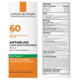 Anthelios Clear Skin Dry Touch SPF 60 tube front and drug facts panel
